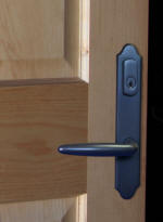 Torino Lever Handle in Dark Bronze Finish